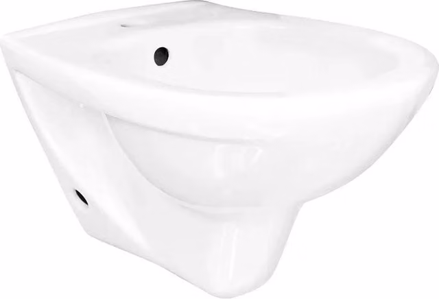 Bidet sospeso in ceramica bianca serie Metrica LINPH L 40,0 cm x P 53,0 cm