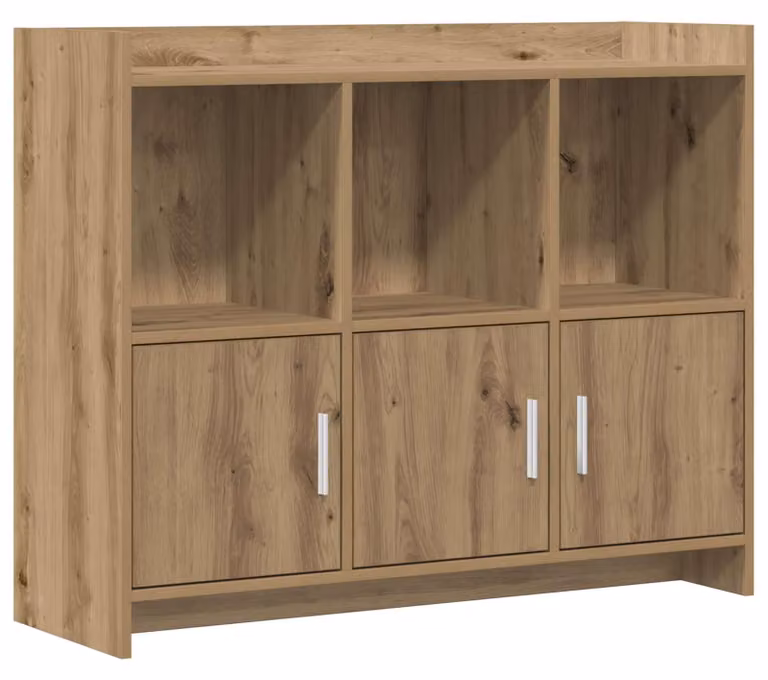 Mobile bar in legno massello di quercia, artigianale, dimensioni 98,5 x 33 x 80 cm