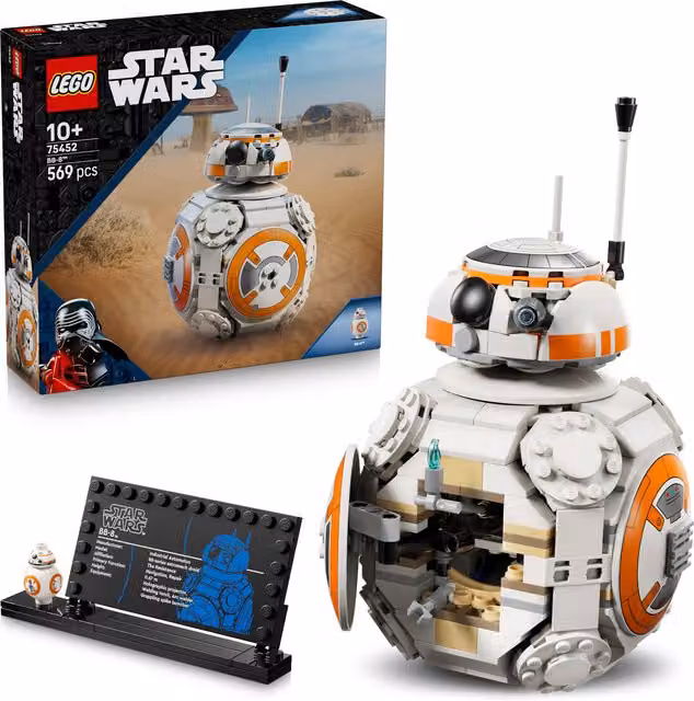 LEGO Star Wars Droide astromeccanico BB-8 bianco 75452 – 2