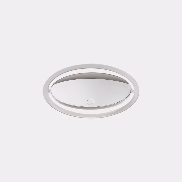 LEDS C4 Ely, applique a parete - 15 W, luce bianco caldo, grado di protezione IP23, colore bianco