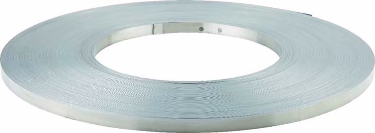 Fascetta in acciaio per imballaggio 19x0,5 mm, cerata