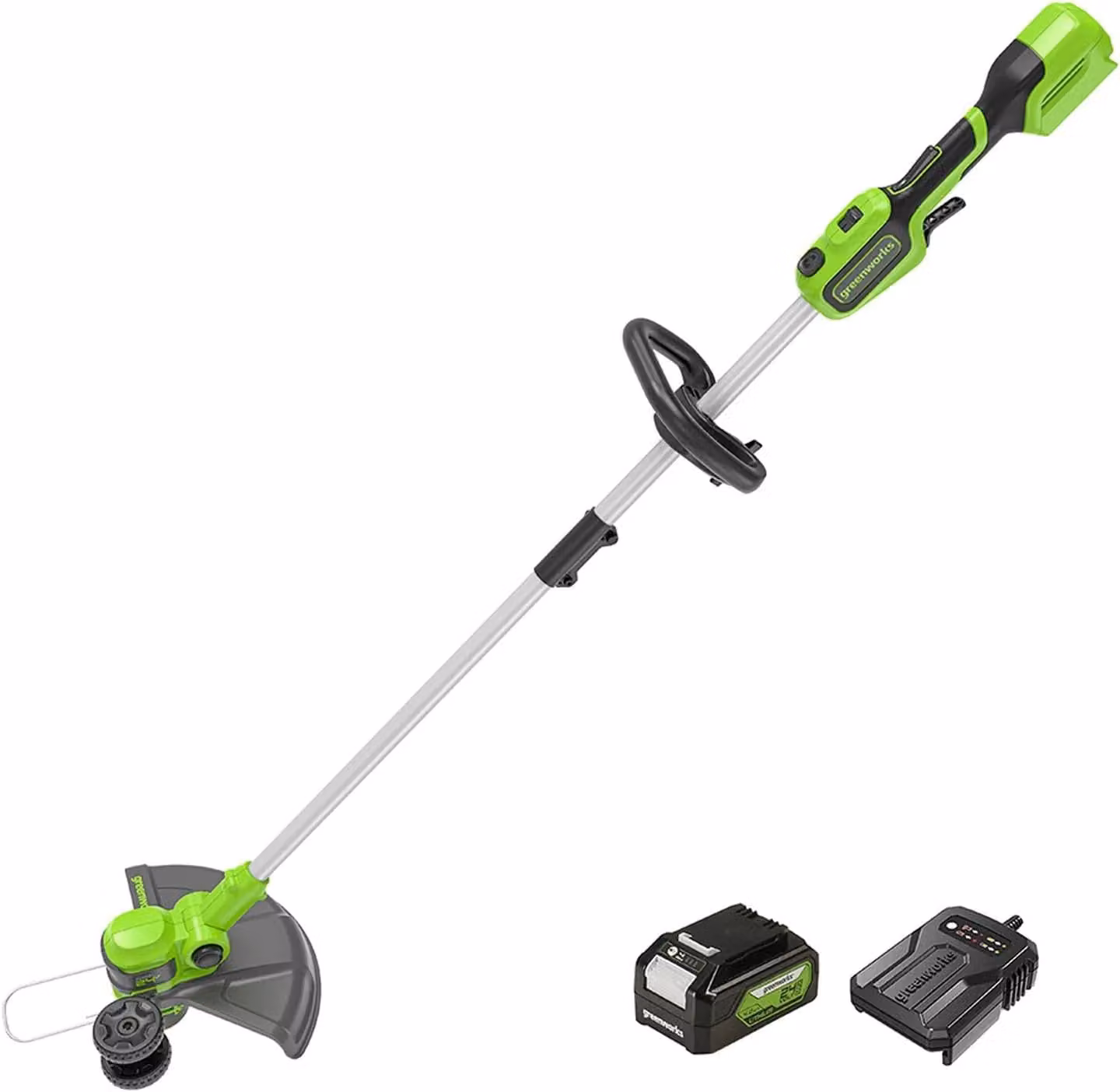 Greenworks POWERALL 24V Tagliabordi 33cm - Batteria 4Ah