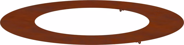 adatto per Anello d'Albero Piatto Marrone Ø50 / 80 cm