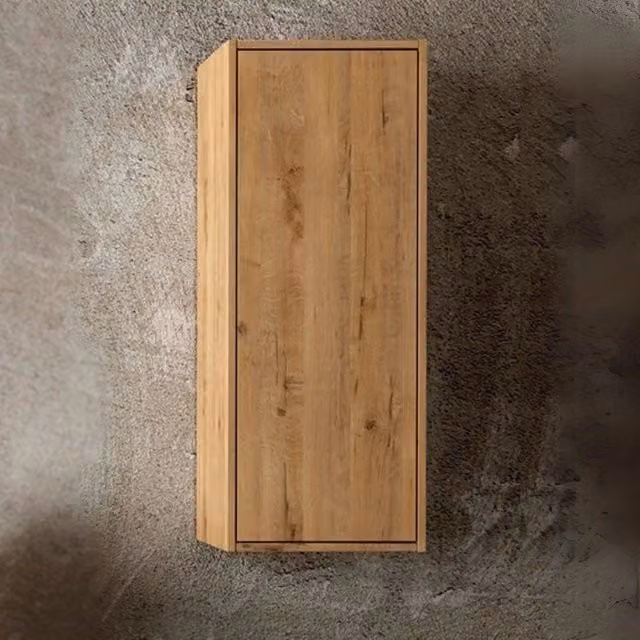 Colonna pensile da bagno Veriaffari in rovere quercia con apertura push L: 35 cm, P: 30.5 cm, H: 90 cm