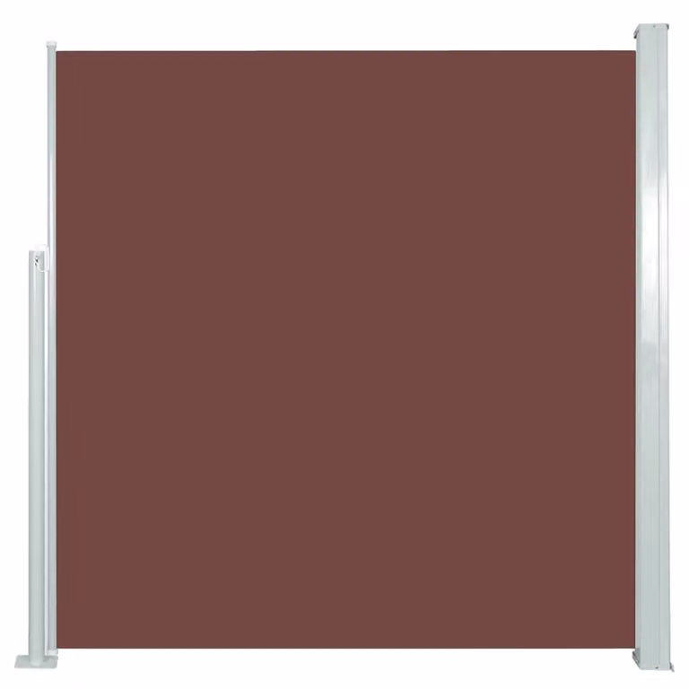 Tenda da Sole Laterale Retrattile 140 x 300 cm Marrone
