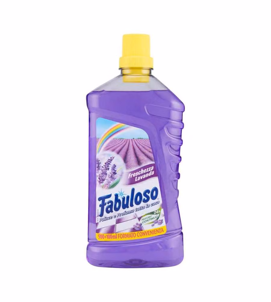 Detersivo pavimenti profumato Freschezza Lavanda 950 ml Fabuloso