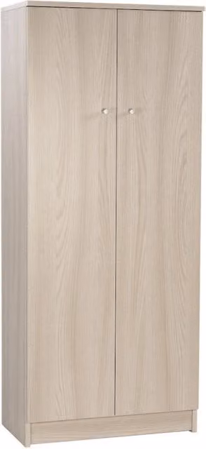 Mobile 2 Ante Kit Olmo Chiaro cm 62x34x147h - Sarmog