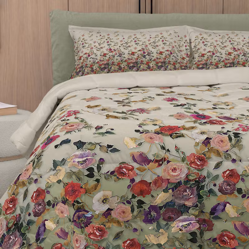 NETTARE Trapunta - Taglia: 2 piazze,Colore: NETTARE - VERDE