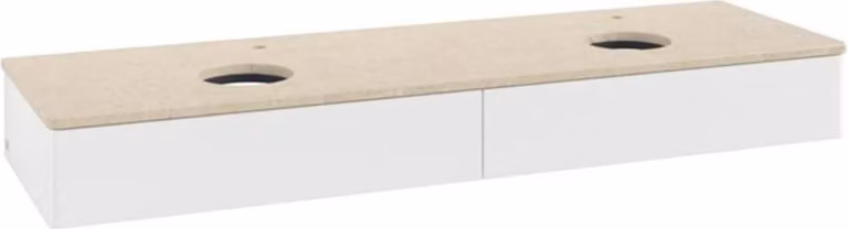 Mobiletto V&B senza struttura frontale, con illuminazione Antao 160x50cm, HL, WBP botti