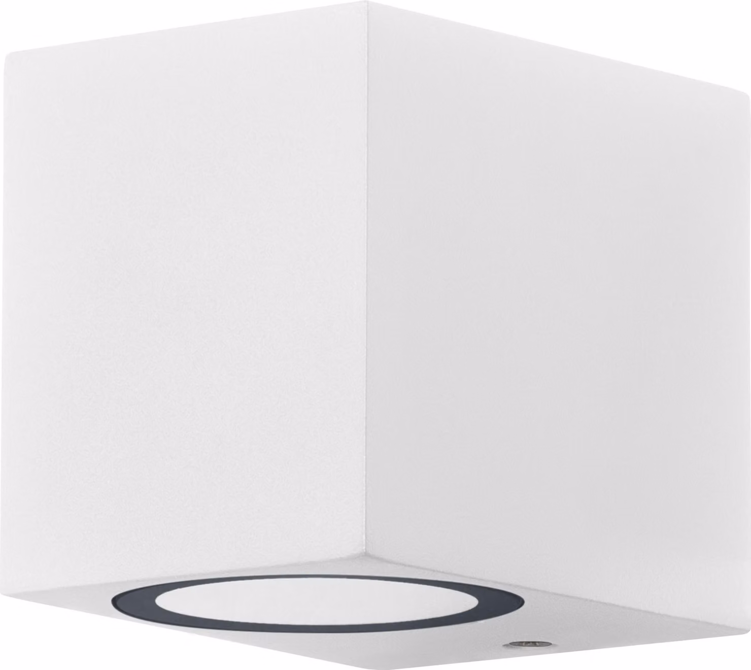 OSRAM ENDURA Classic Square Down lampada da parete per esterni, bianco, base GU10 (max 35W), può essere dotata di lampada singola o intelligente, versione con apparecchio down o up/down, classe di protezione IP44