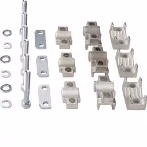 Set di morsetti a prisma HAGER LZ155 per NH2 2x70-120 mm²