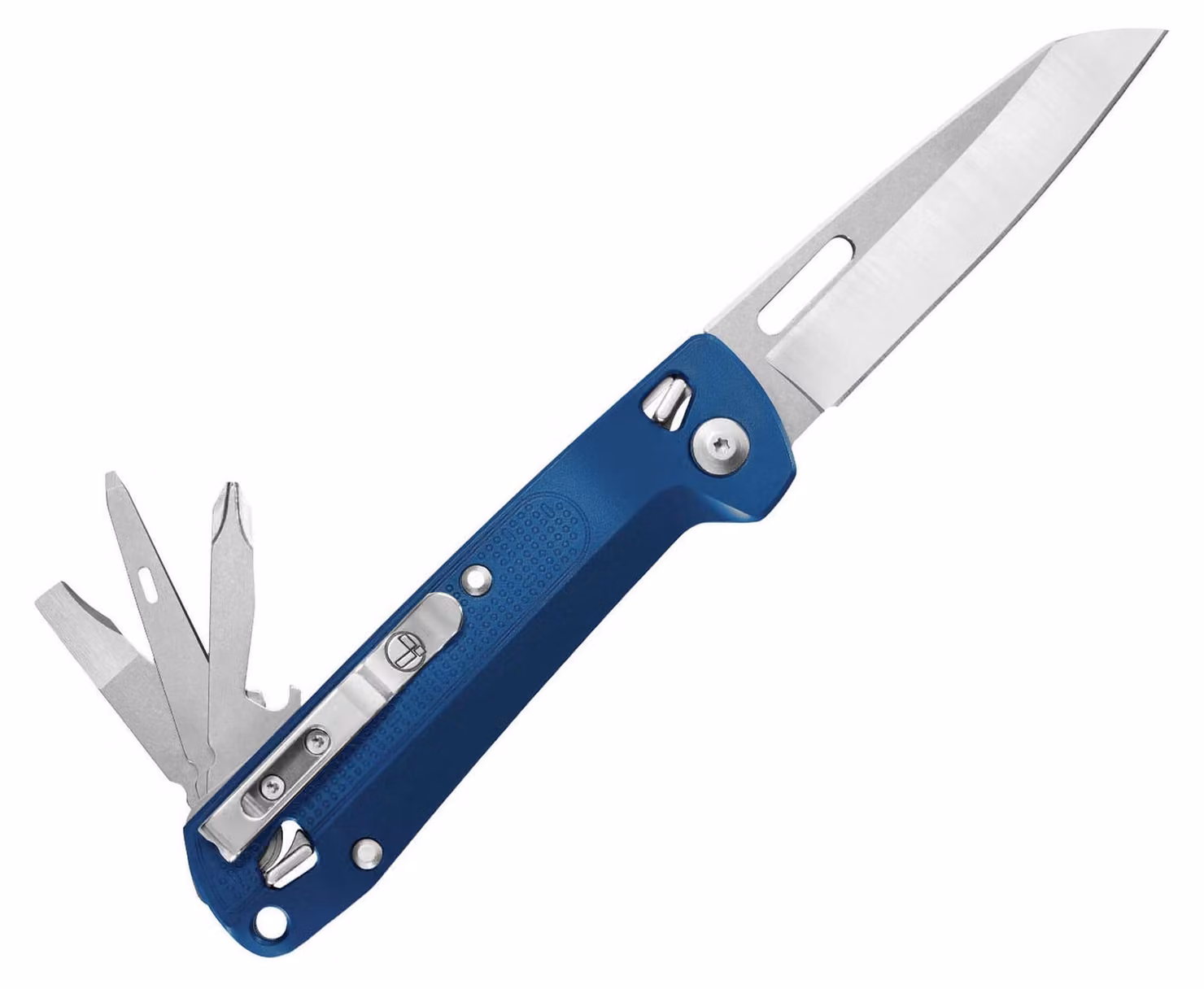 Leatherman Multitool FREE K2 (blu scuro, 8 utensili)
