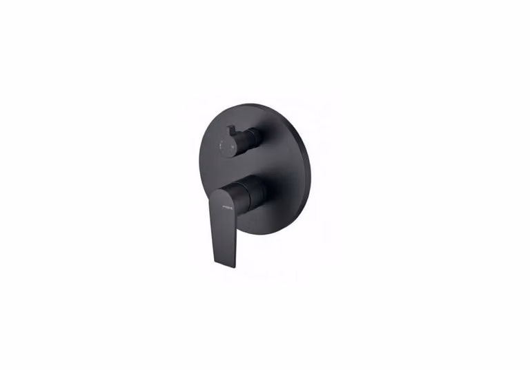 Miscelatore doccia con deviatore Vema TIMEA V16142 - Nero Opaco