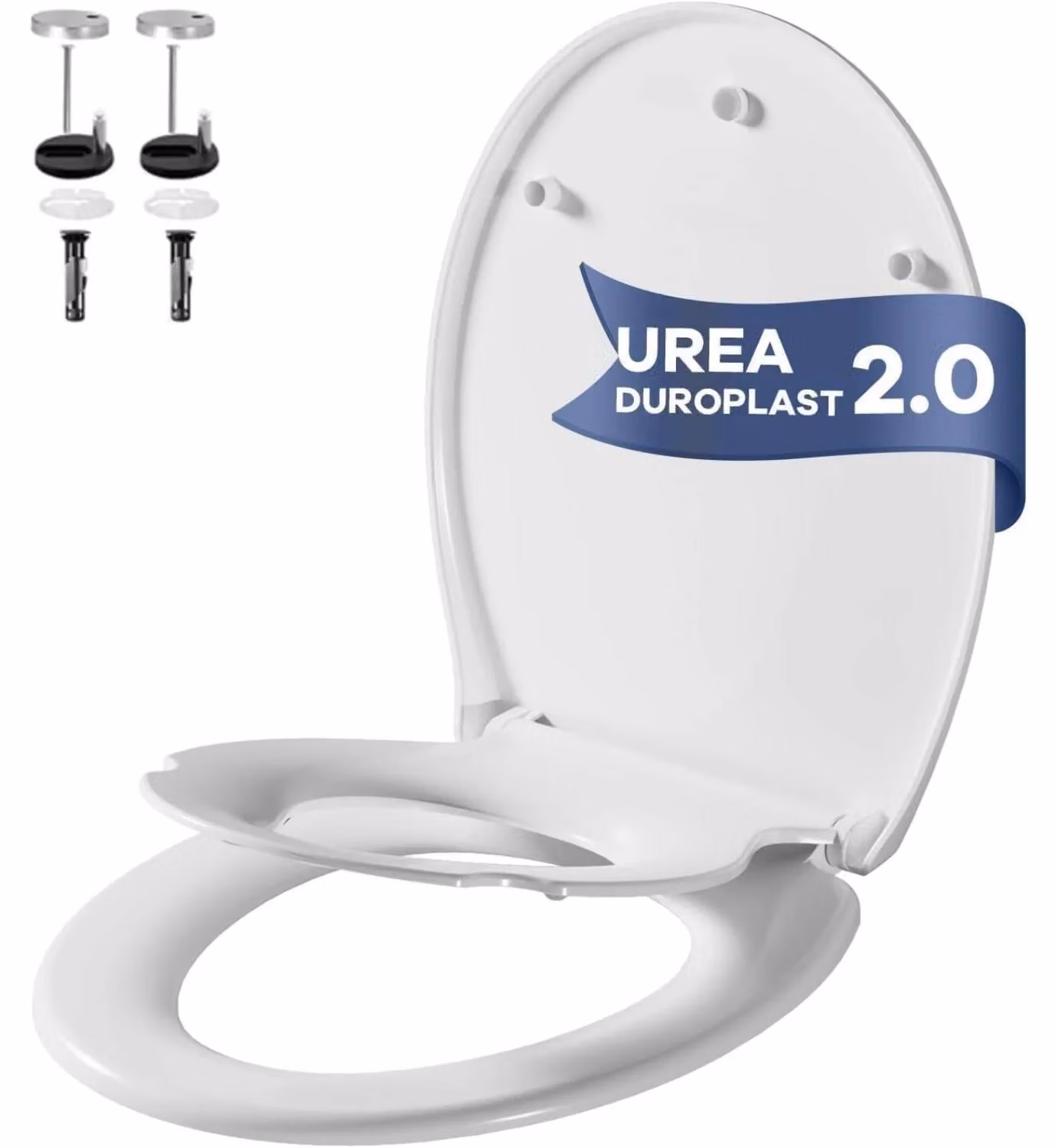 Copertura per WC, in Duroplast, con sistema di chiusura ammortizzata, modello 2