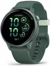 Smartwatch Garmin Vivoactive 6 con display AMOLED, colore Jasper Green, 42 mm