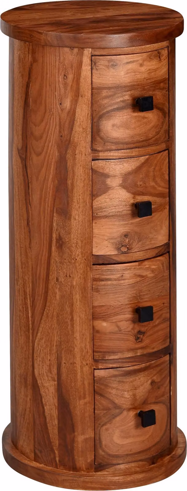 Credenza di design in legno massiccio di sheesham 35x85x35 cm | Wohnling