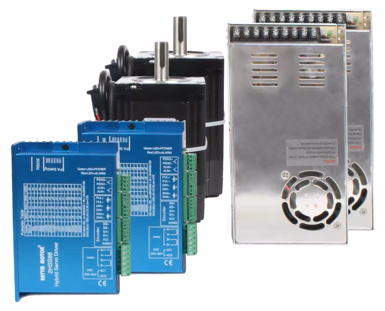 Kit servomotore a circuito chiuso, elevata coppia, ampia compatibilità, 2 assi con potenza di 4,5 N·m