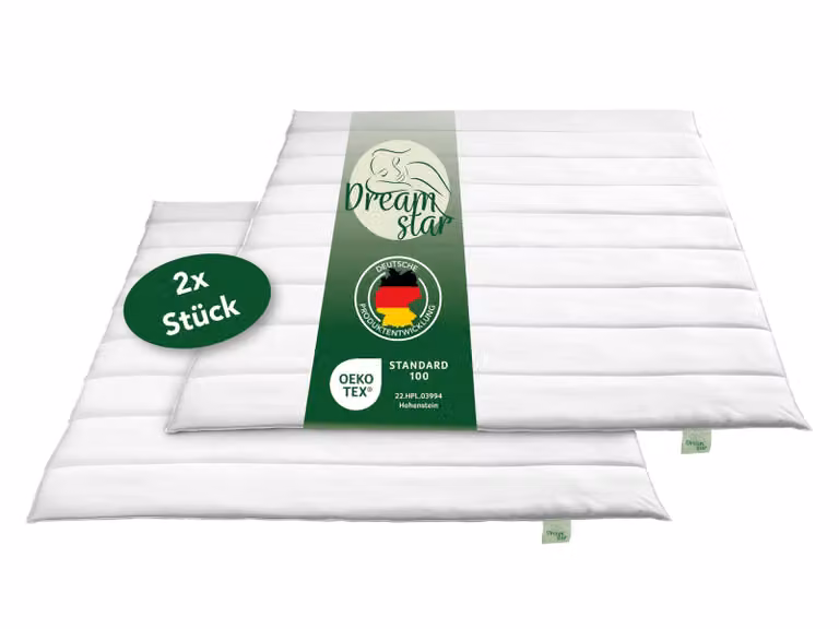 Set da due lenzuola con copripiumino | Piumino leggero, ideale per l'estate | 155 x 200 cm | DREAMSTAR