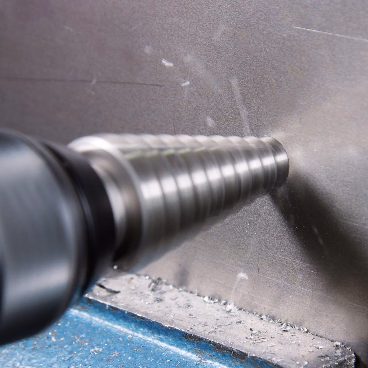 Punta a gradini RUKO ULTIMATECUT con punta FLOWSTEP®, HSS-Co 5, gambo a 3 facce