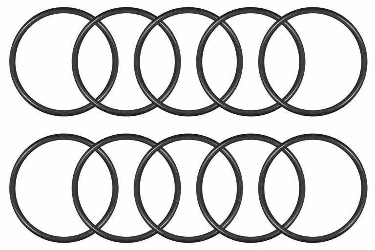 O-ring in gomma nitrilica, 5 mm, 70x80x5 mm, confezione da 10 pezzi