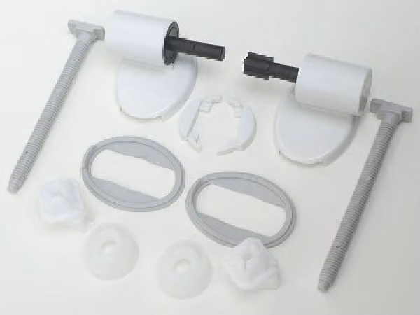 Cerniere con chiusura ammortizzata per sedili WC Cersanit K98-0036