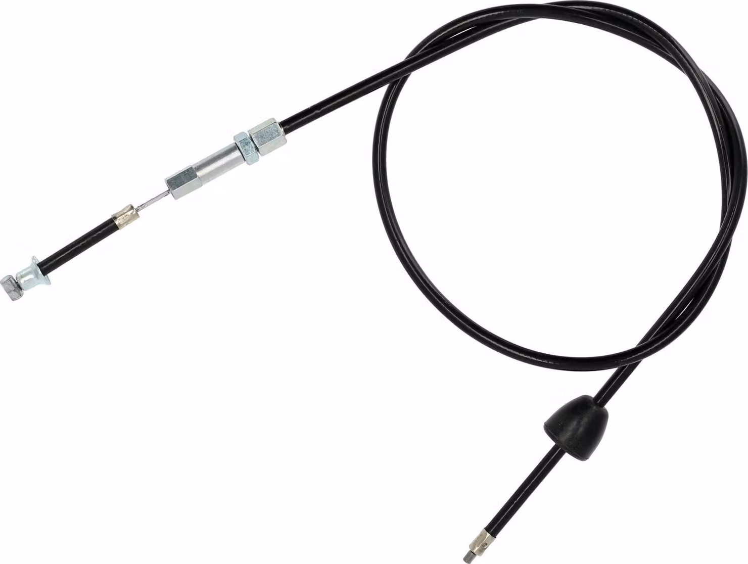 Paranco d'avviamento, BVF, nero, con vite di regolazione - per Simson KR51/2 Schwalbe