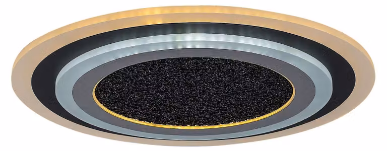 Rabalux 71316 Lampada da soffitto Taneli2 LED 56 Metallo Acrilico nero/cromato
