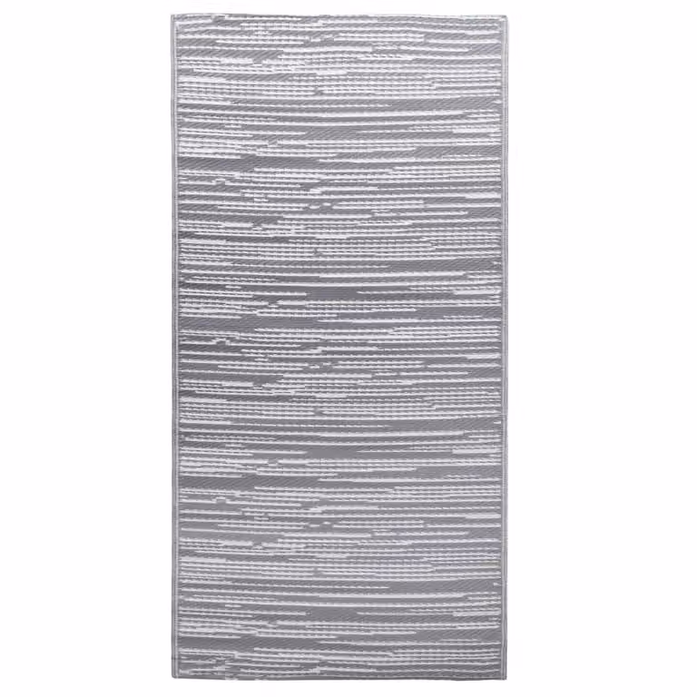 Tappeto da Esterni ARAKIL Grigio 120x180 cm in PP
