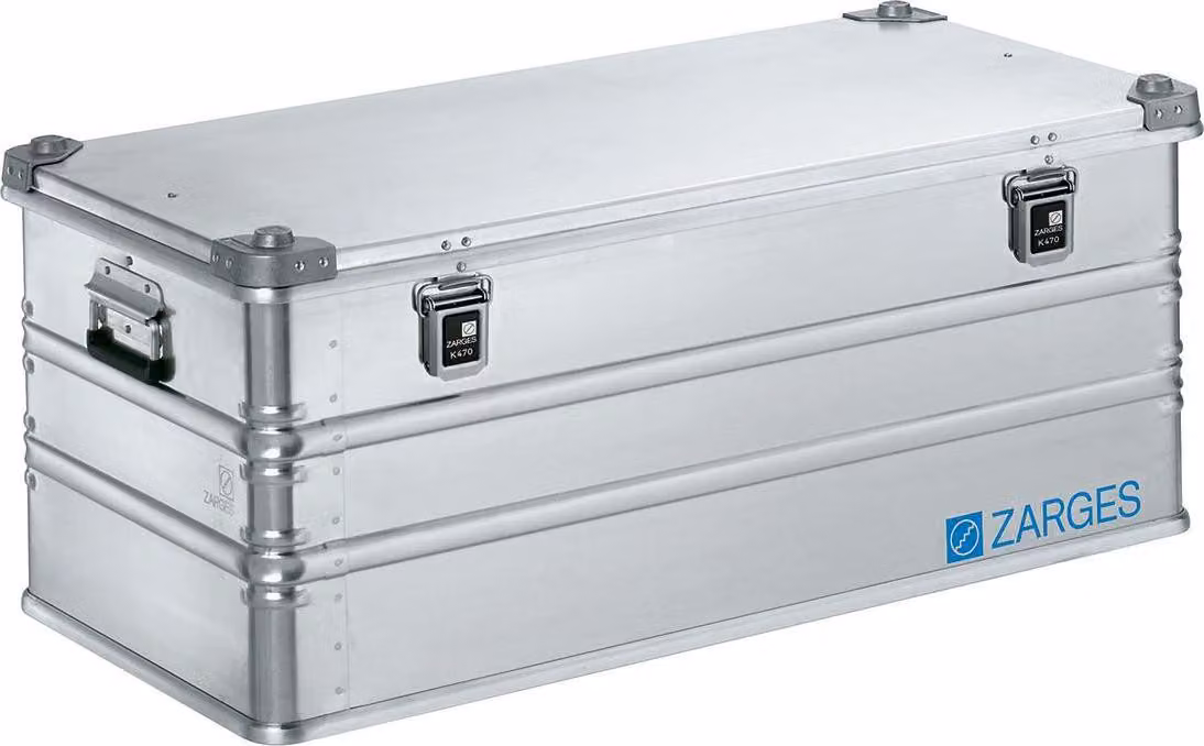 Casse in alluminio K470 - 1000 x 500 x 410 mm - capacità 162 litri