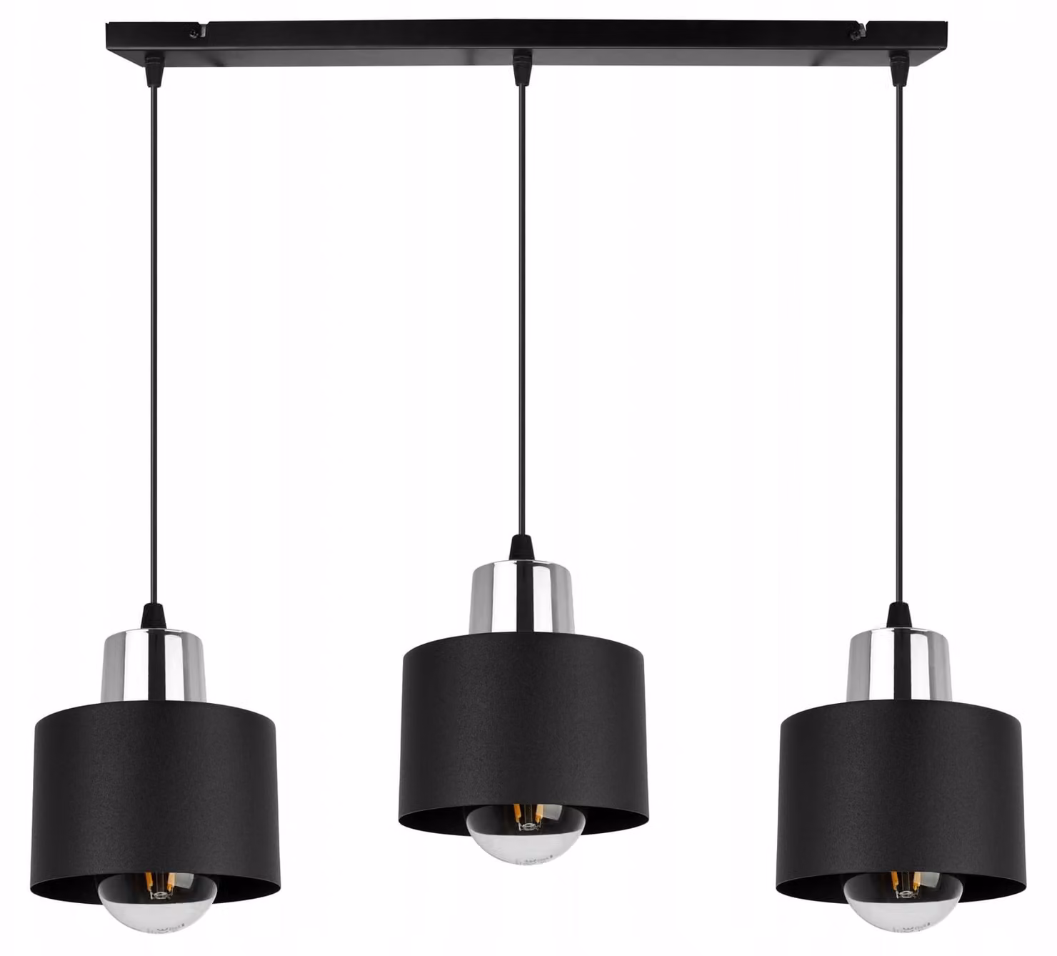 Moderna Lampada A Sospensione Lampada A Led Nera