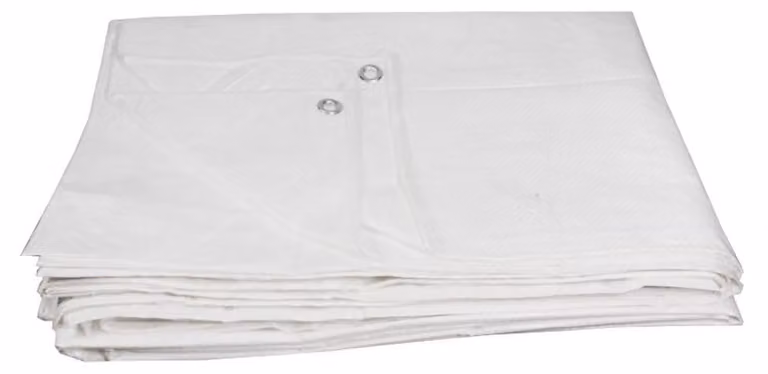 Omgoods - Telo coprioggetto robusto - Impermeabile - Tessuto in PE da 100 g/m² - Resistente ai raggi UV - Resistente allo strappo - Ideale per giardino/cantiere/campeggio - Telo