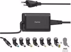 Alimentatore universale Hama Multi plug Power Delivery 65W Black