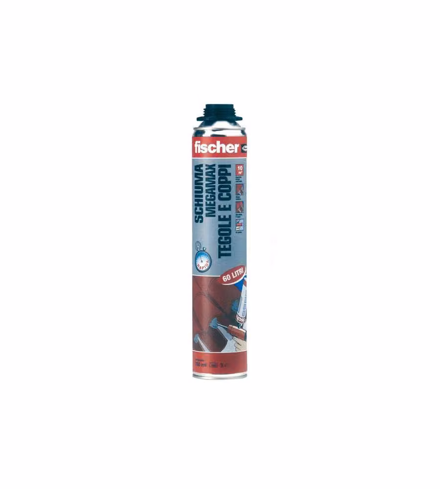 Schiuma Poliuretanica 750 ml per tegole Fischer