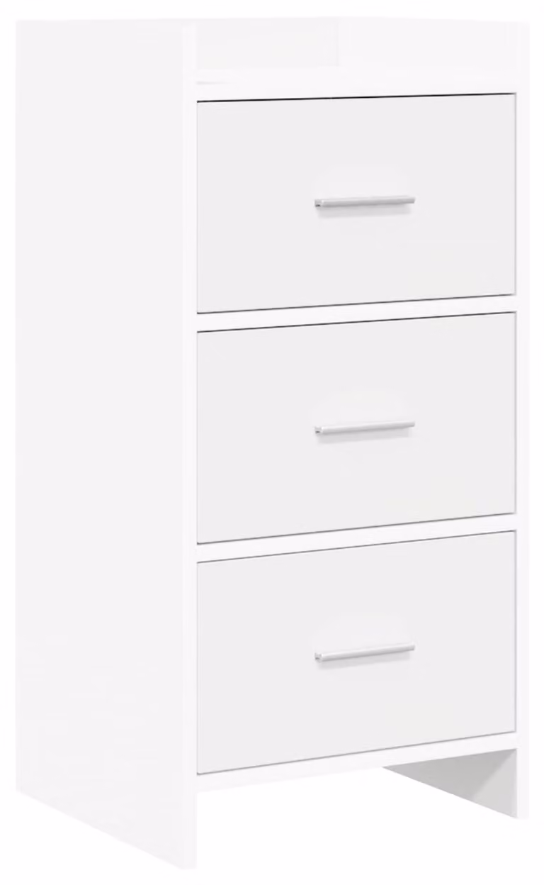Mobile da portata bianco 40 x 36 x 80 cm in legno composito