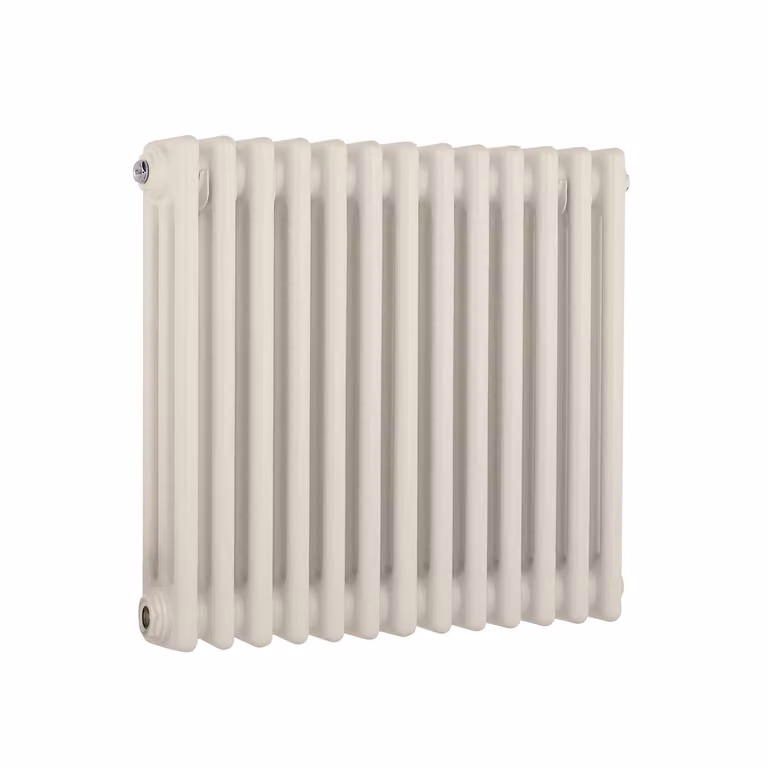 Radiatore Orizzontale a Colonne (3 Colonne) 500mm x 605mm - Bianco (Pearl Bianco) - Regent