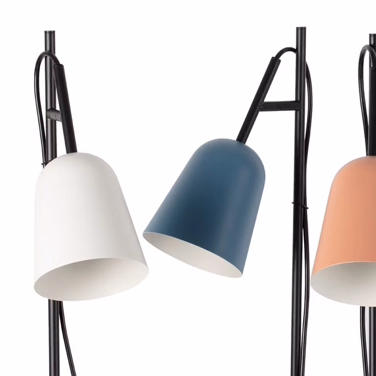 Lampada da Tavolo STUDIO Faro Barcelona Colore Bianco in Metallo