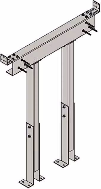 Supporto seggiolino doccia x810 01 per pareti in cartongesso