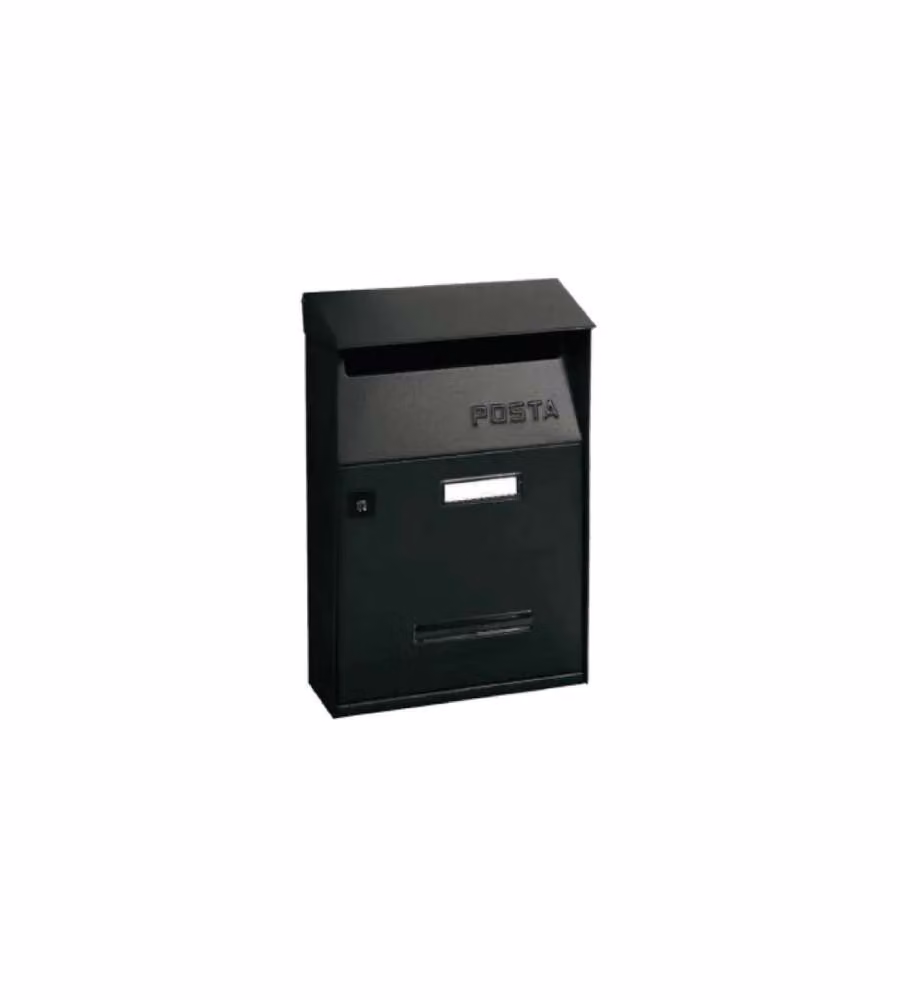 Sacar Cassetta Postale Classic Nera 210x320x90 mm con Serratura