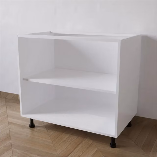 Base cucina Calandrelli senza ante colore bianco L 80 x P 55,5 x H 72 cm