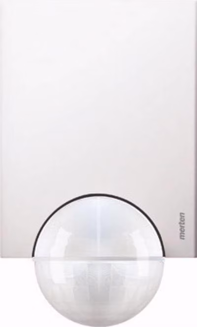 Merten MEG5628-3160 Rilevatore di movimento Sensore passivo a infrarossi (PIR) cablato soffitto/parete Alluminio (MEG5628-3160)