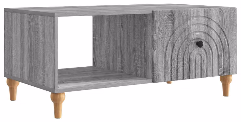 Tavolino da salotto Grigio Sonoma 90 x 50 x 40 cm