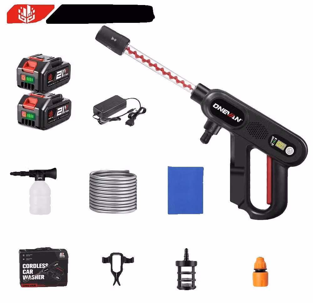 Idropulitrice, motore brushless, design senza fili, set di 2 batterie