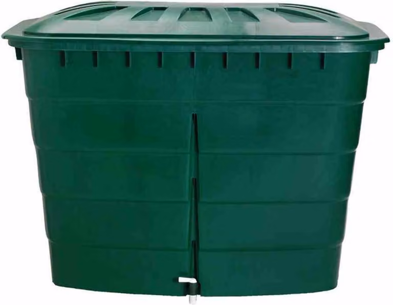 Serbatoio acqua rettangolare verde 520l Graf 501207