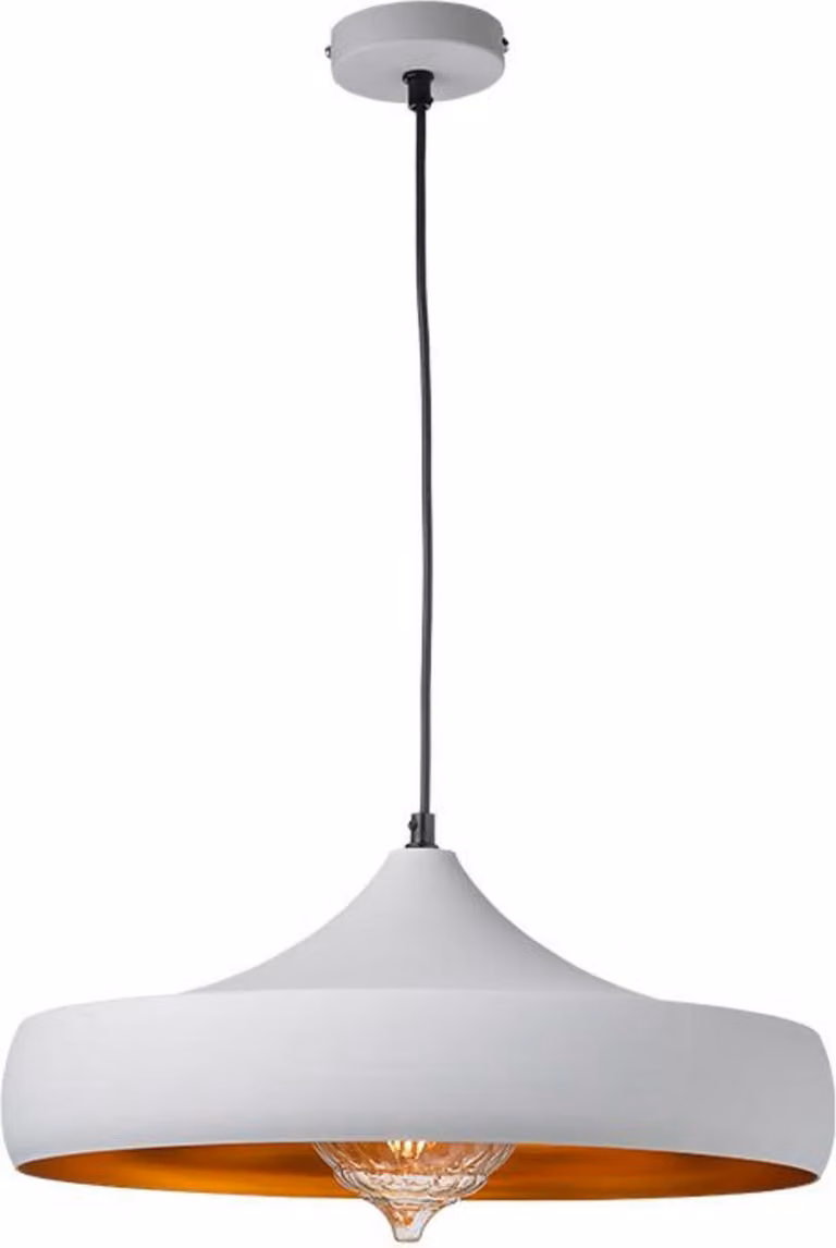 ACA Lighting Apparecchio a sospensione vintage KS07961PWG