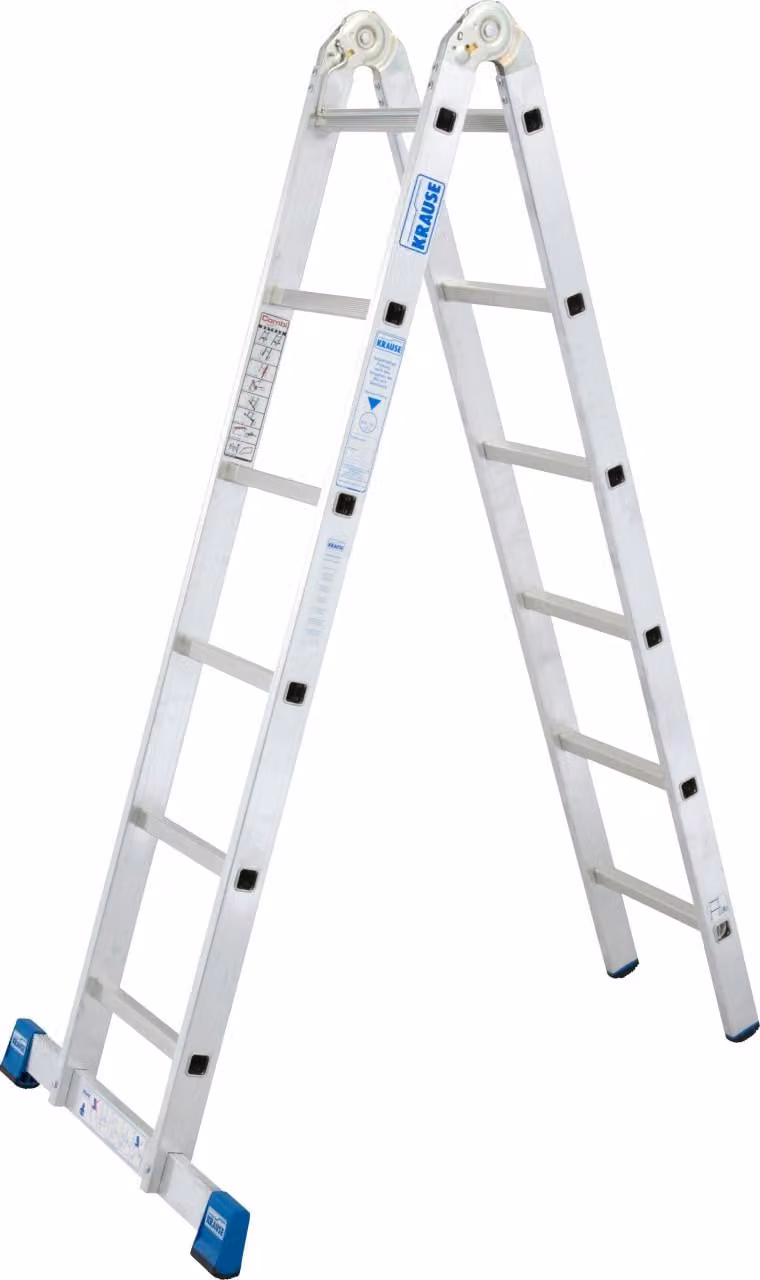 STABILO Scala articolata a due pioli, 2x6 pioli, 133908