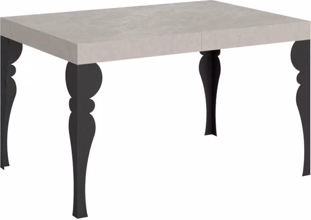 Tavolo Allungabile 130/234x90 cm Paxon Cashmere Gambe Antracite
