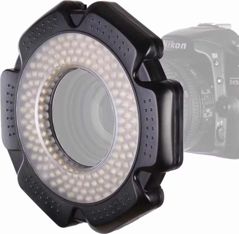 Studioking macro lampada ad anello LED dimmerabile RL-160