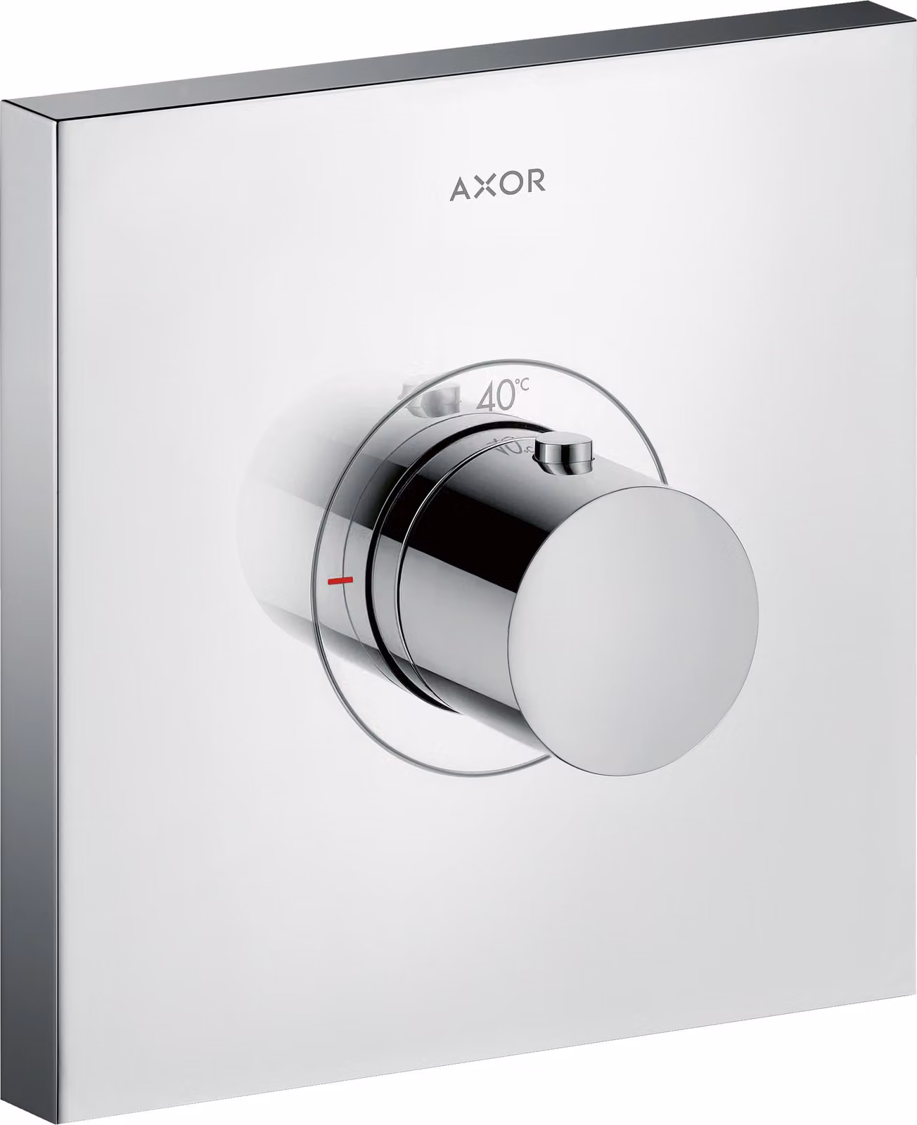 hansgrohe AXOR Starck ShowerSelect Thermostat carré à débit élevé à encastrer, 36718000, 36718000