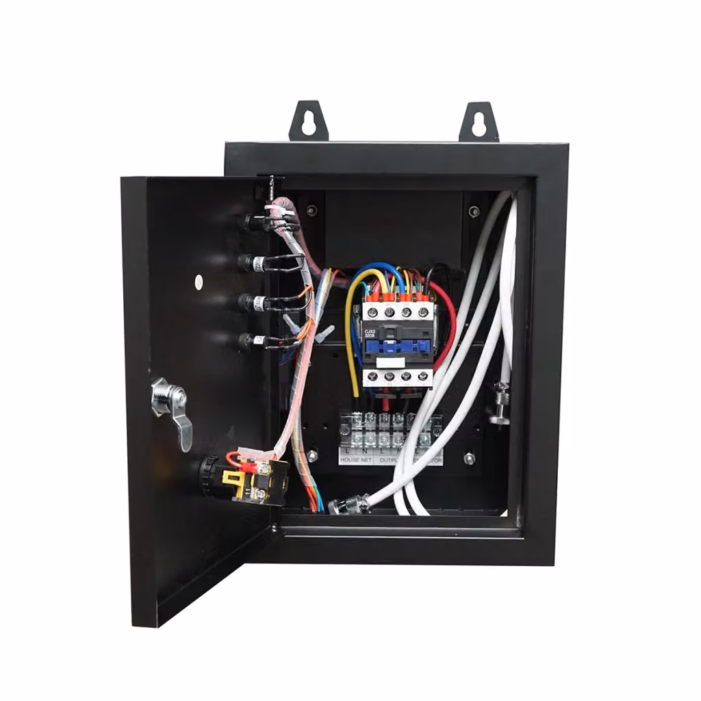 Interruttore di trasferimento automatico ATS Breckner Germany 220V per generatore elettrico a benzina, colore nero – 2
