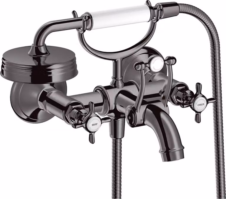 hansgrohe AXOR Montreux Mitigeur bain à 2 poignées pour montage apparent, 16540330, 16540330